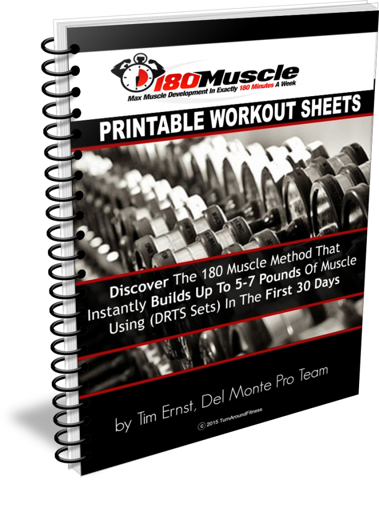 180 Muscle Method Workout Sheets