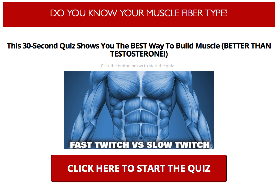 Muscle Fiber Quiz