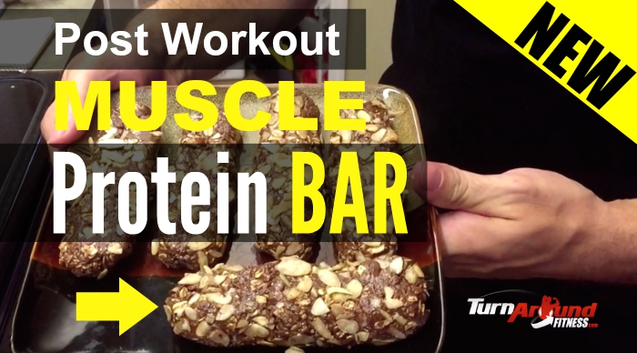 Homemade Post Workout Muscle Protein Bar