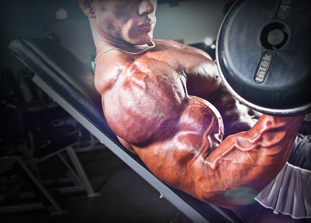 Build Bigger Biceps with this Monster Blaster Workout